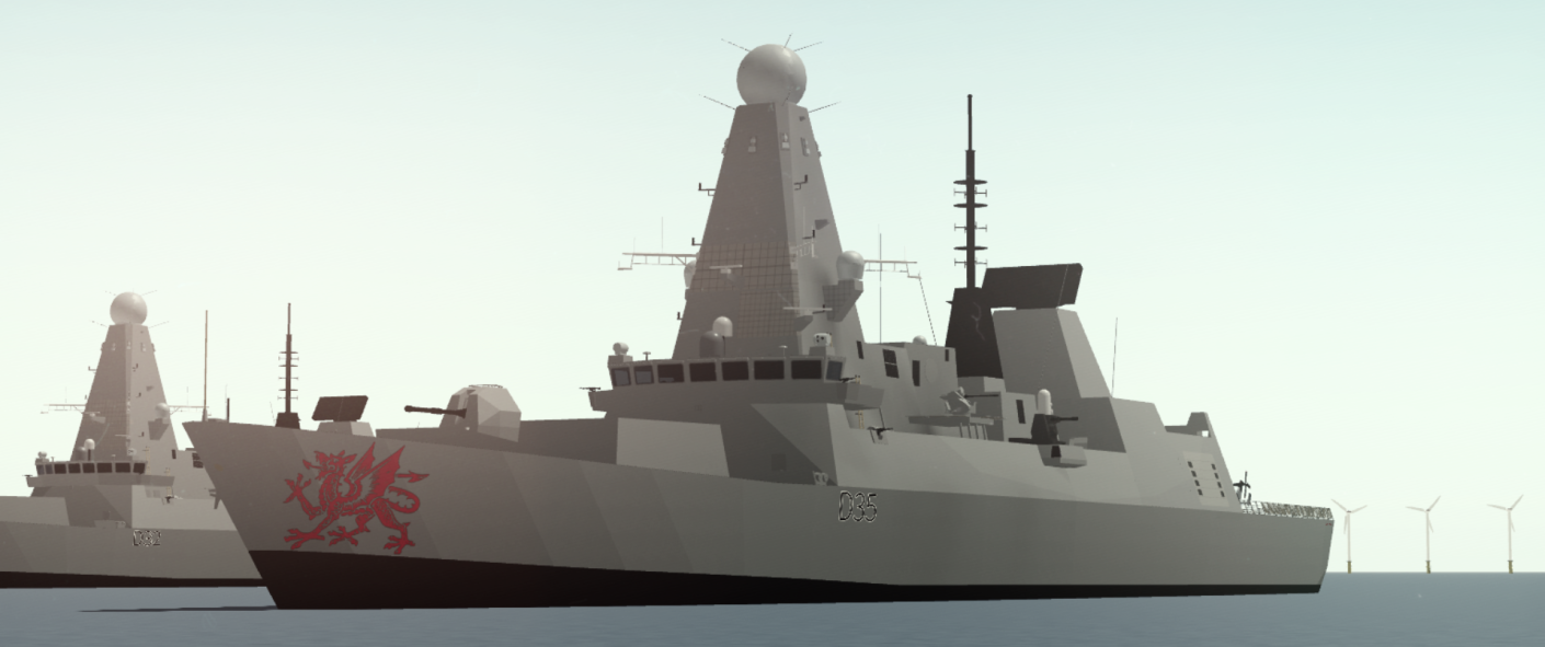 Type 45 Destroyer Dynamic Ship Simulator Iii Wiki Fandom - roblox dynamic ship simulator 3 destroyer