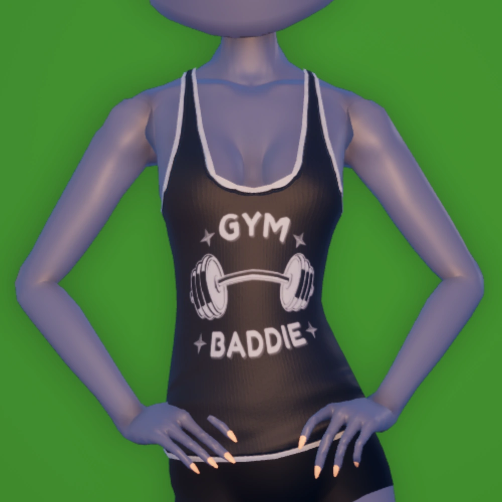 Gym Baddie Tank Top | Dress To Impress Wiki | Fandom Gym Baddie Tank Top | Dress To Impress Wiki | Fandom