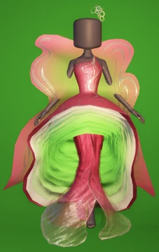 green emerald velvet dress Ariana Grande Glinda Costume Pink Glinda Dress  Hoprom