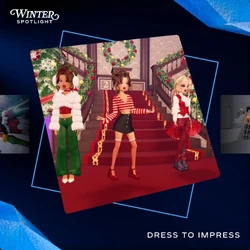 sachin and babi light blue dress Winter Spotlight | Dress To Impress Wiki