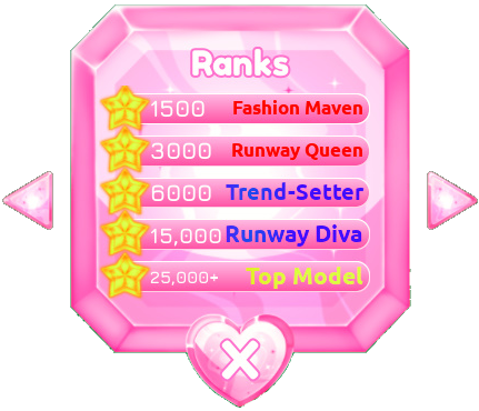 Ranks | Dress To Impress Wiki | Fandom
