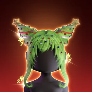 Christmas Tree Hair - Render