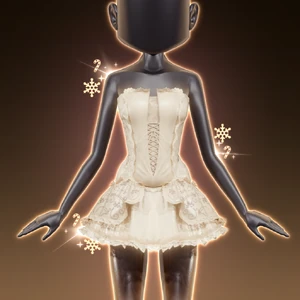 Snowflake Dress - Render