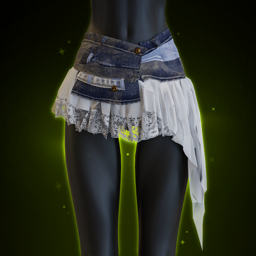 Denim Rag Skirt | Dress To Impress Wiki | Fandom