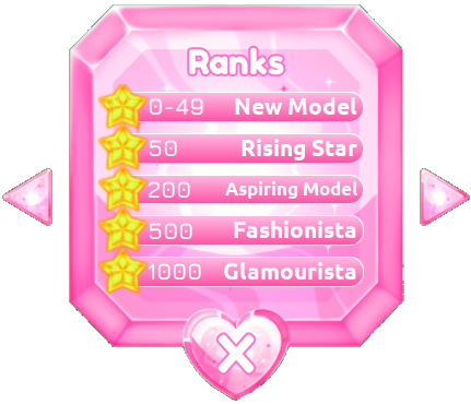 Ranks | Dress To Impress Wiki | Fandom