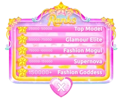 Ranks | Dress To Impress Wiki | Fandom Ranks | Dress To Impress Wiki | Fandom
