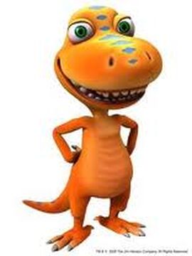 Dinosaur train buddy toy top