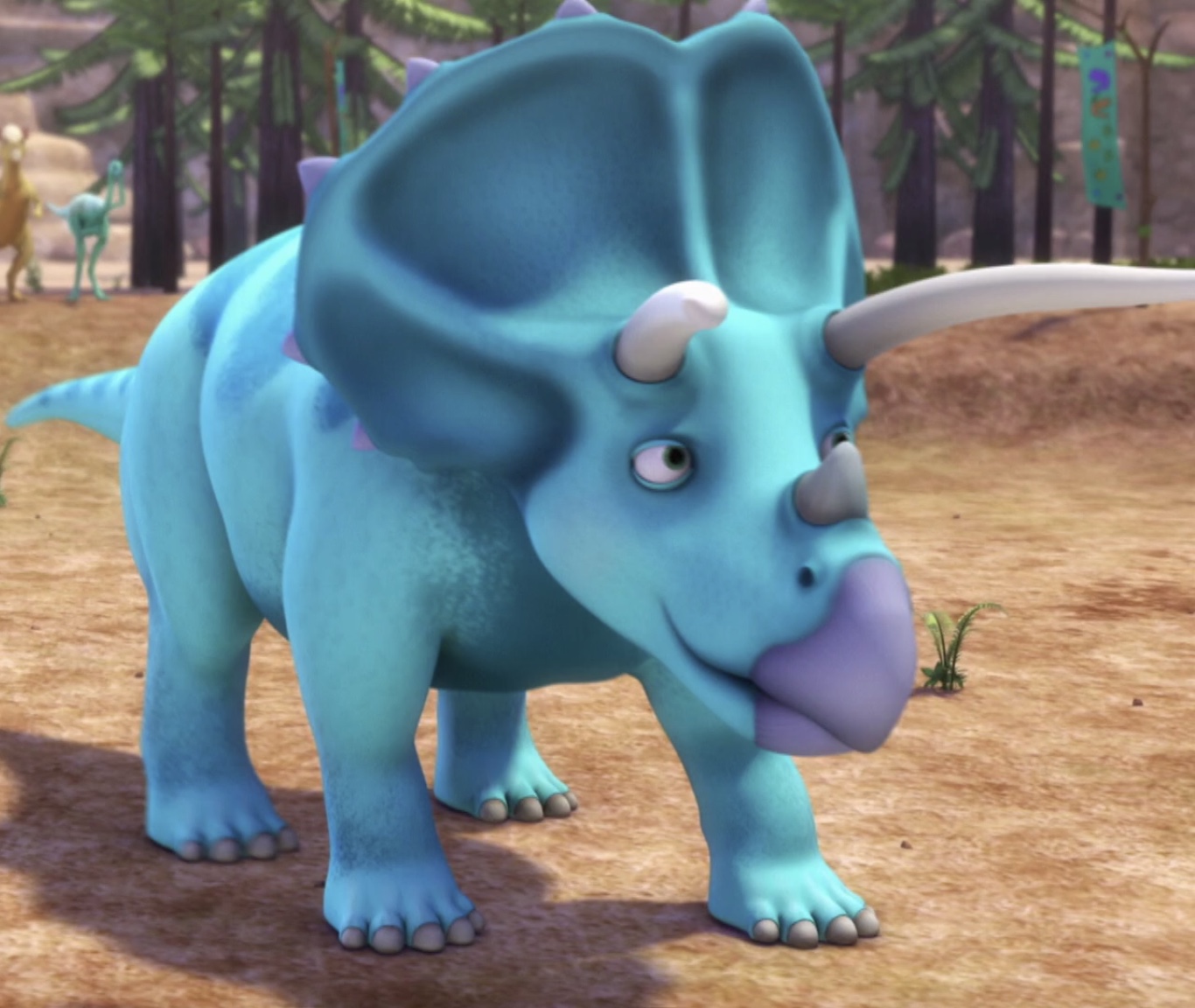 dinosaur train triceratops