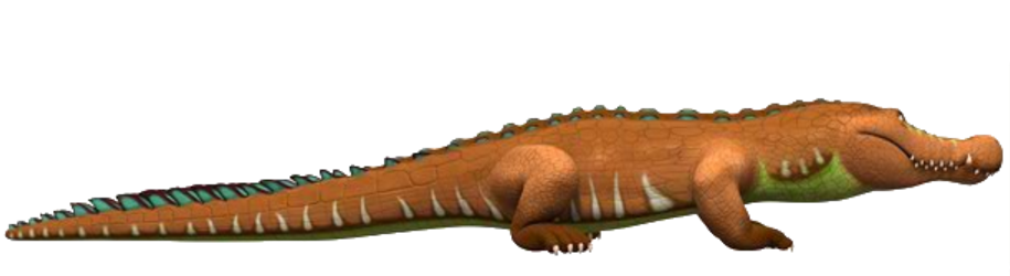 dinosaur train deinosuchus toy