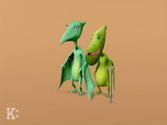 Grandma and Grandpa Pteranodon