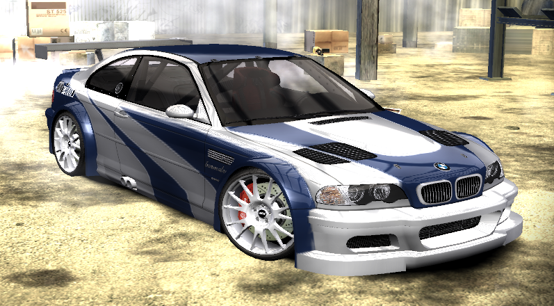 BMW m3 GTR Race car