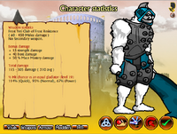 Weapon stats