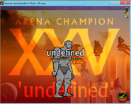 It even has a proper "arena champion" background (XXV), while the other unplayable stages only reuse the same model (either 1 or 25)