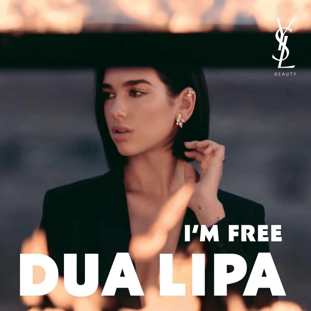 I'm Free Dua Lipa (Official Video) (YSL Libre Video Edit) (Looped) 