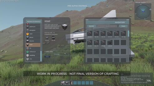Crafting prealpha