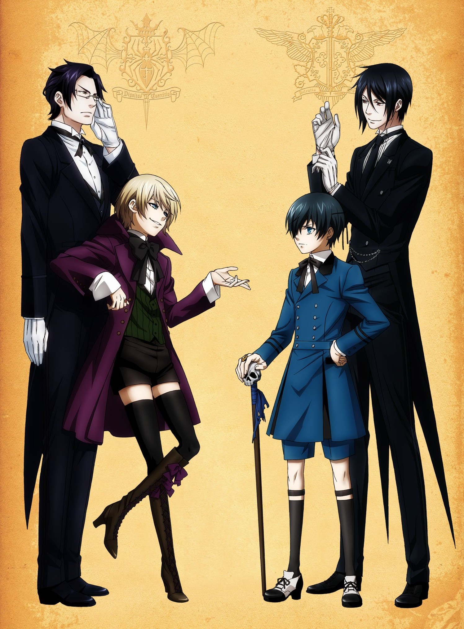 Sebastian And Ciel Manga Love Black Butler Anime HD wallpaper  Peakpx
