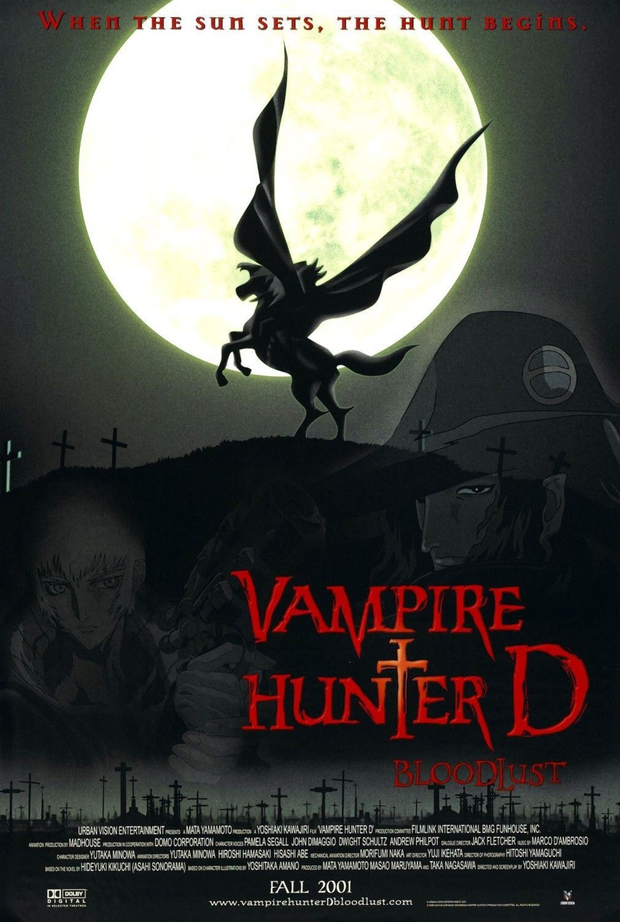 Vampire Hunter D: Bloodlust (Dubbed)