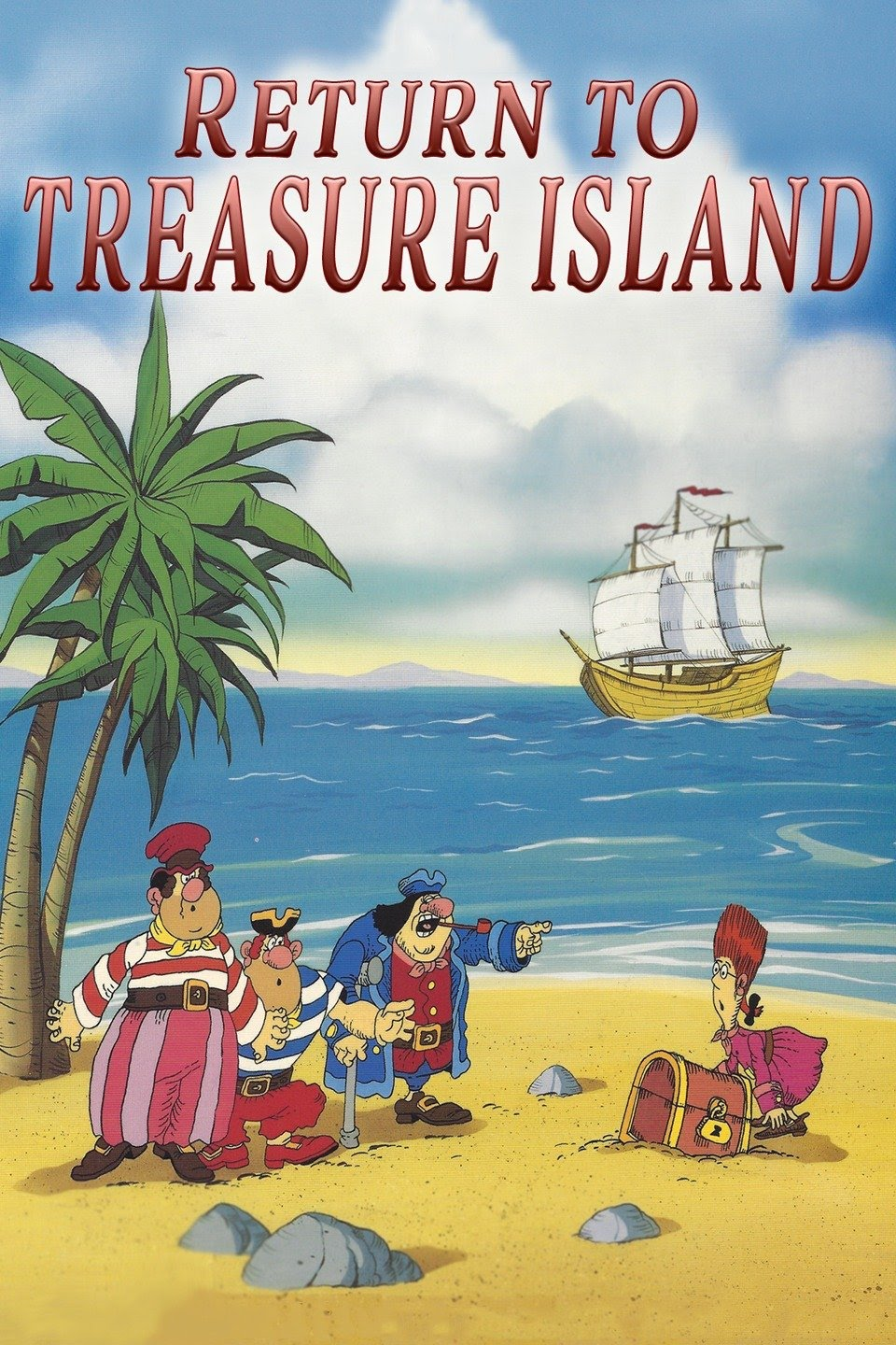 NEW!! DVD Cartoon USSR Treasure Island - Остров сокровищ Dr