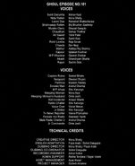 Ghoul EP1 Credits
