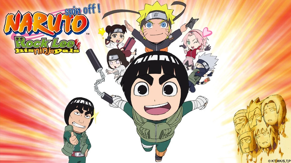 Naruto Spin-Off: Rock Lee \u0026 His Ninja Pals | Dubbing Wikia | Fandom, image size:1200x675