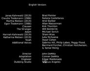 Dark Season 2 Credits