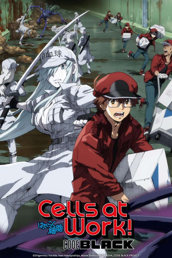 TV Anime Cells at Work! Code Black 2nd Promotional Video and Key