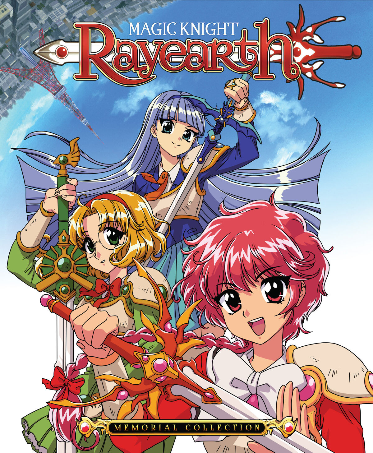 90s Magic Knight Rayearth 魔法騎士レイアースtシャツ-