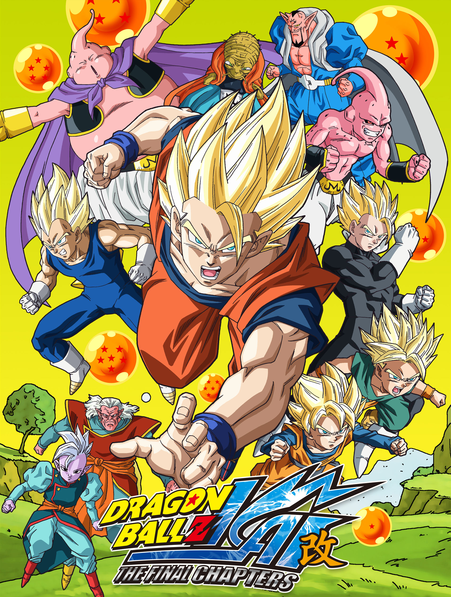 DVD Dragon Ball Z Kai (chapter 1 - 167 End) English Version