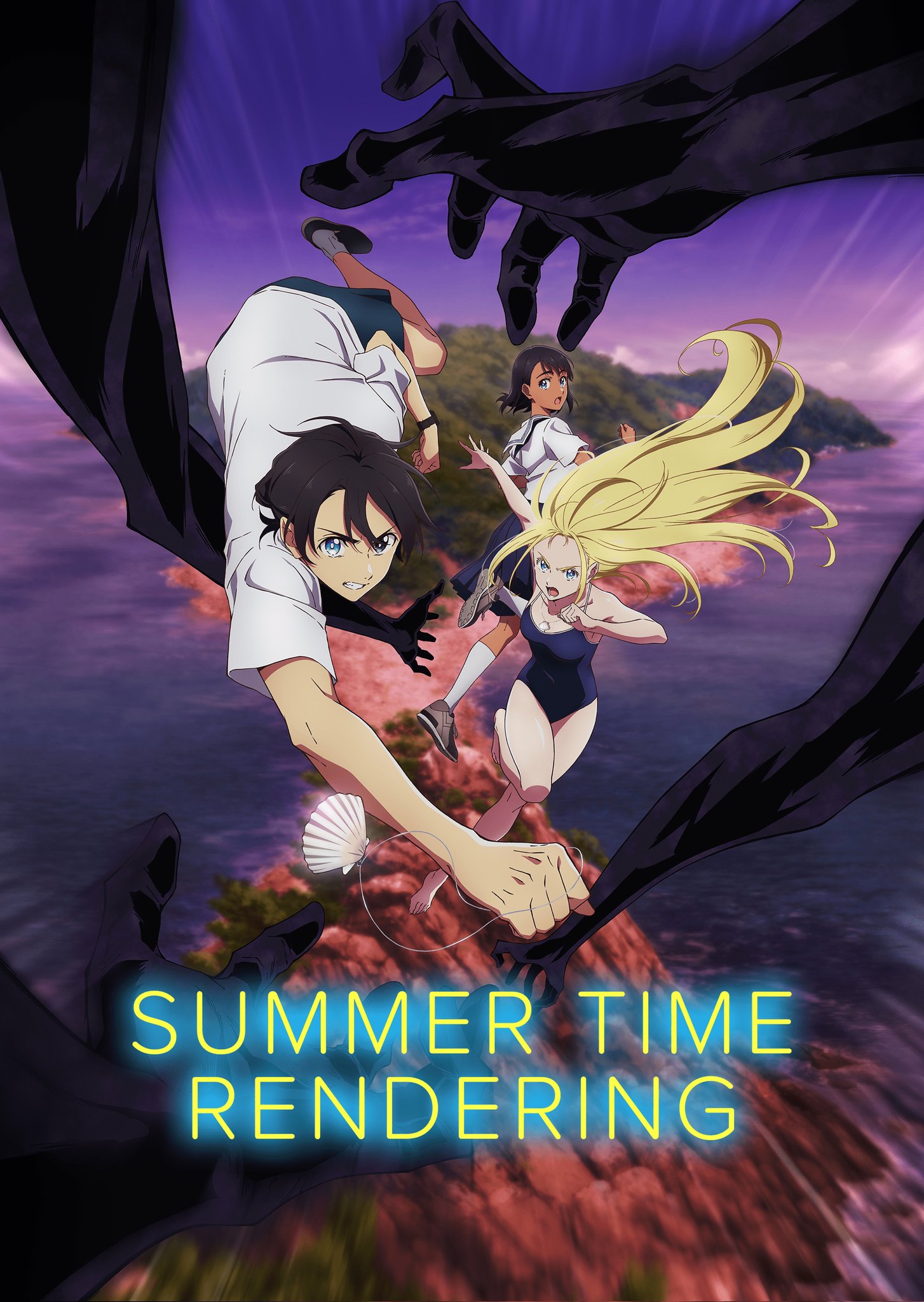 Summertime Render or Summer Time Rendering All Anime Characters in
