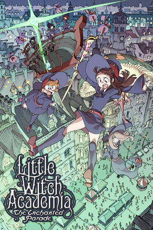 Little Witch Academia MOVIE  Pósteres ilustraciones, Pósteres vintage, Lwa  anime