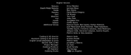 Season 3 Credits