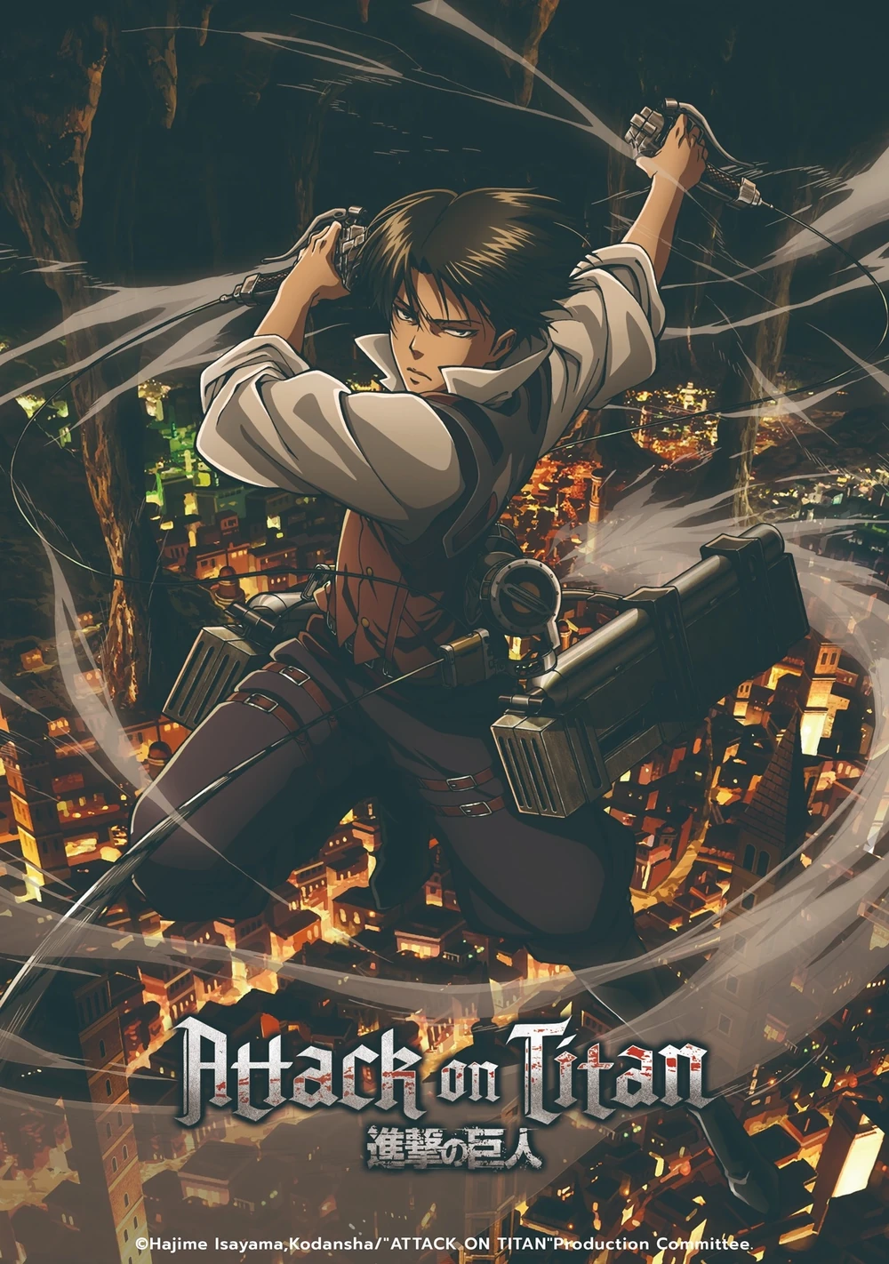 ATTACK ON TITAN Complete Edition Season 1-4 + 2 Movies + OVA English Dub  Anime