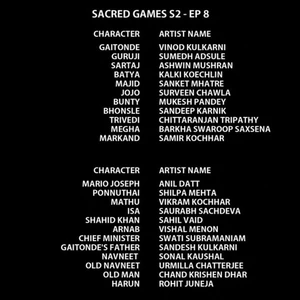 Sacred Games Dubbing Wikia Fandom