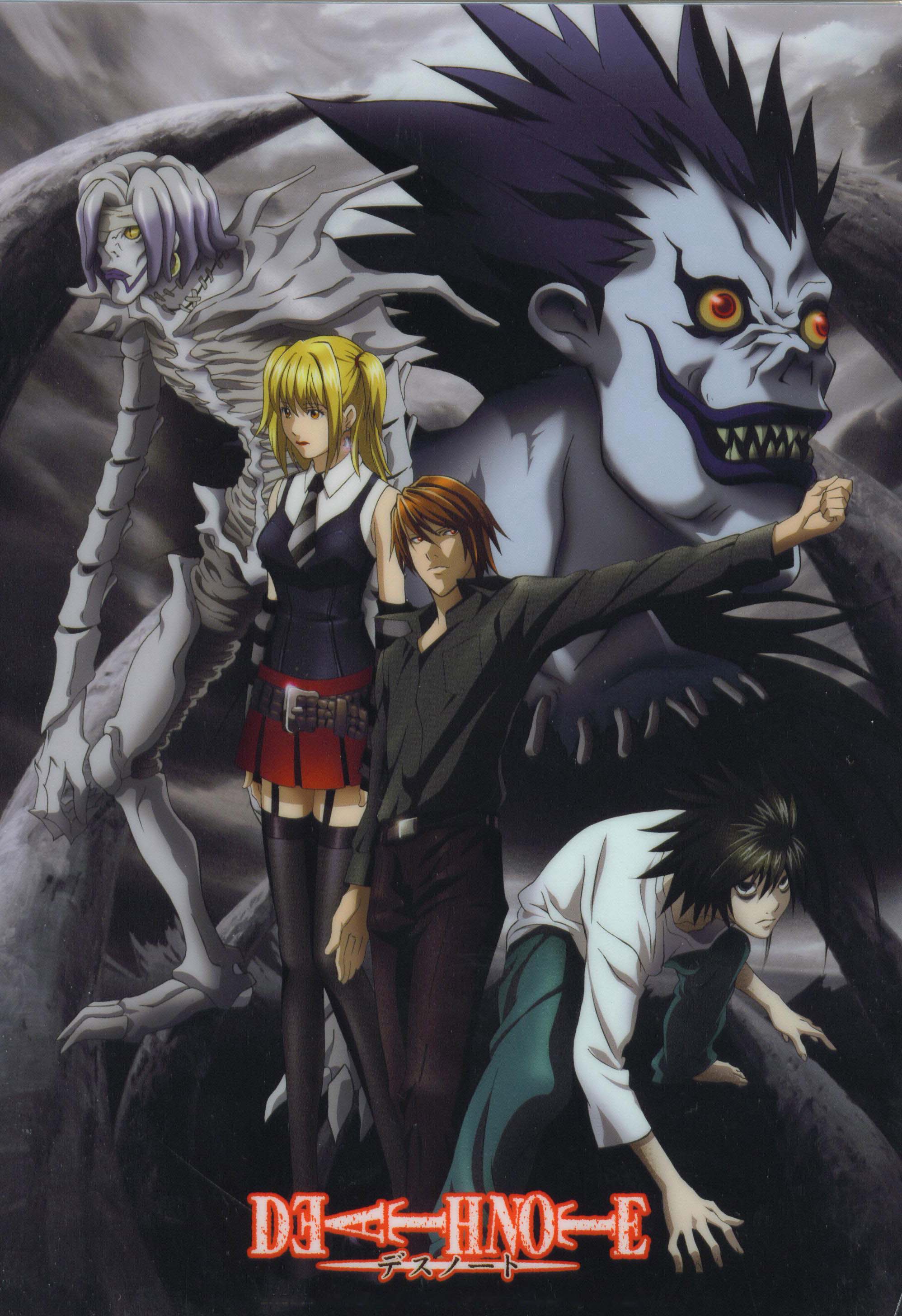 Death Note Episodes 1 - 37 Complete English Dubbed Movies +