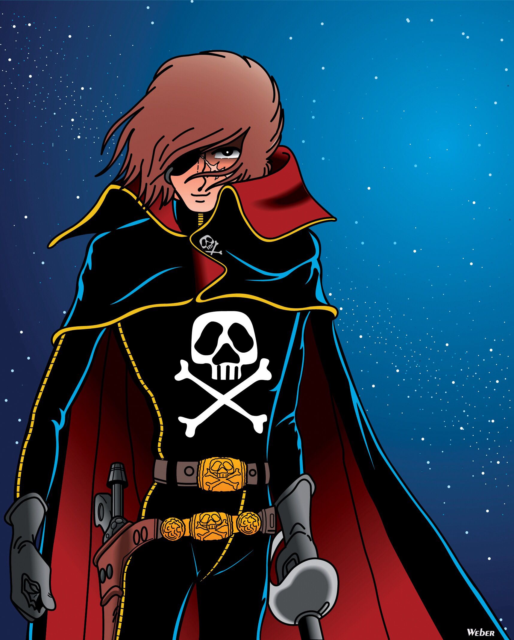 Captain Harlock SSX  Route to Infinity  The 1982 anime series