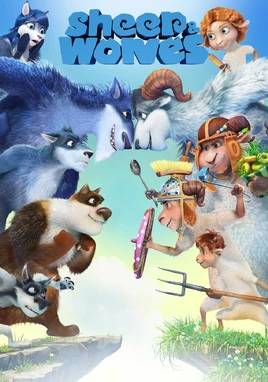 Sheep and wolves poster