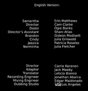 Samantha! Season 1 Episode 2 Credits