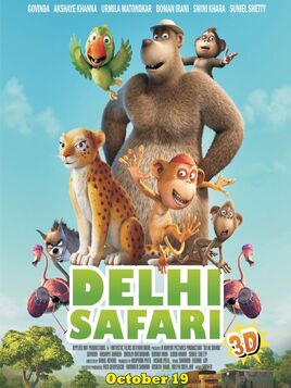 Delhi safari poster