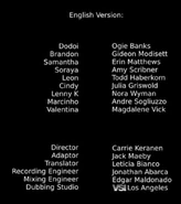 Samantha! Season 1 Episode 3 Credits