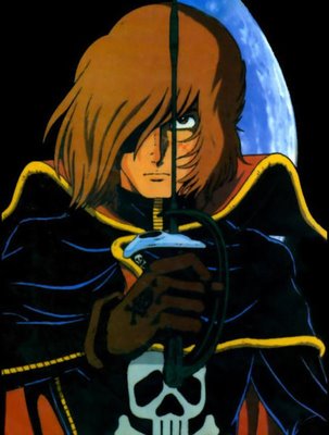 captain harlock and the queen of a thousand years