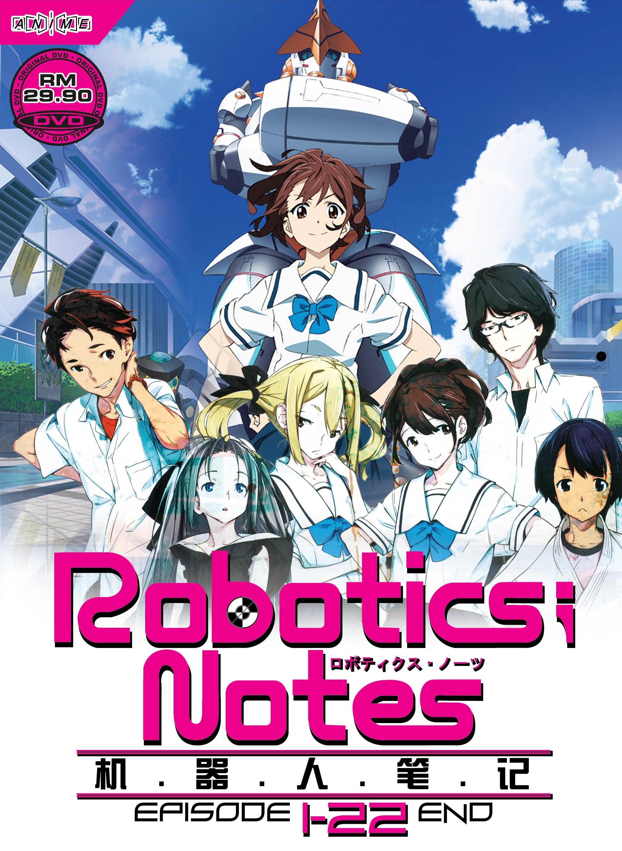 Anime review RoboticsNotes Collection 1 DVD  Digitally Downloaded