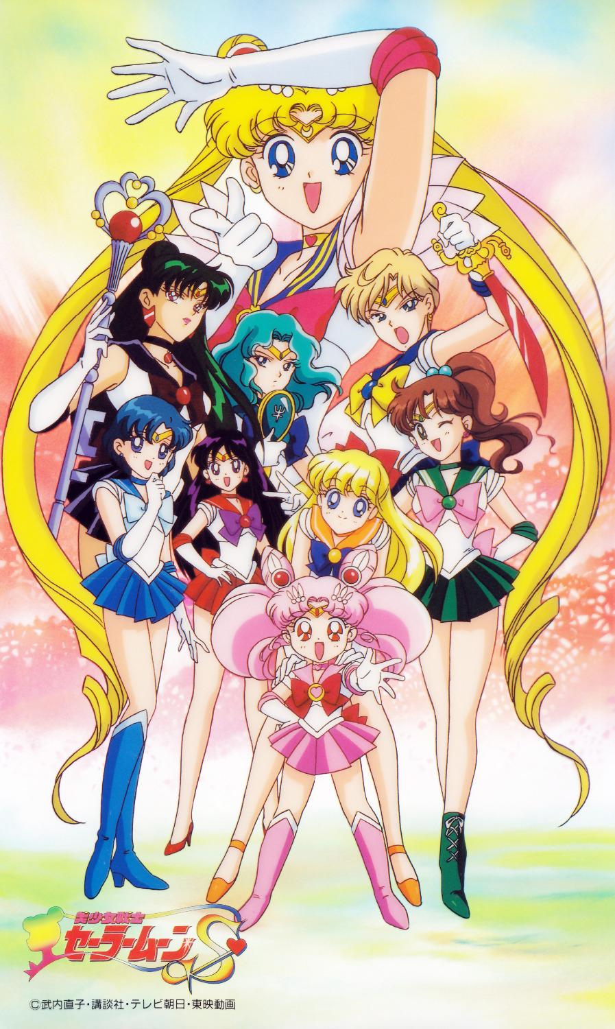 Todos os animes de Sailor Moon em ordem cronológica