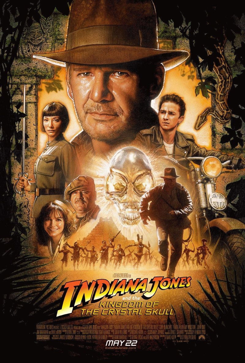 Indiana Jones e o Reino da Caveira de Cristal, Dublapédia