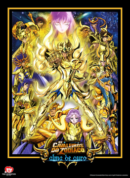 Os Cavaleiros do Zodíaco - Alma de Ouro - Série Completa - Bd