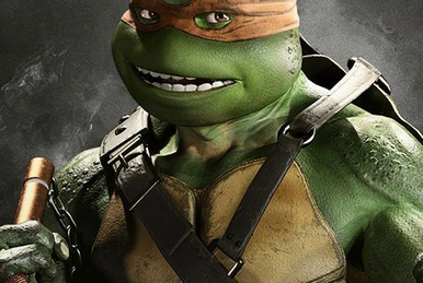 Mascot Donatello famosa tartaruga roxa ninja