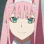 Zero Two em DARLING in the FRANXX