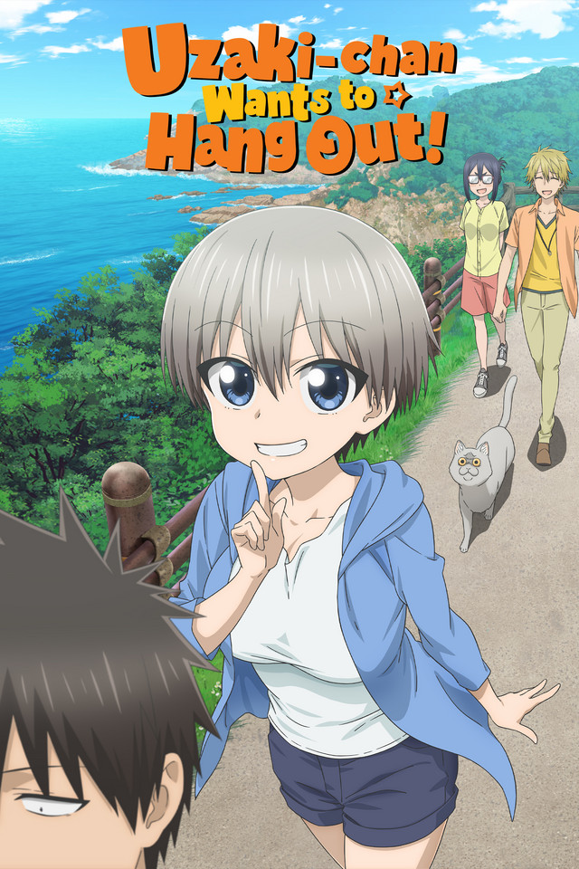 Poster da 2ª temporada de Uzaki-chan - Visual Novel Brasil