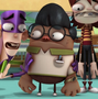 Fan-Kyle-Chum/ Fresno em Fanboy & Chum Chum