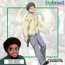 Assassination Classroom Brasil - Bom dia. O dublador Miyano Mamoru