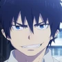 Rin Okumura em Blue Exorcist